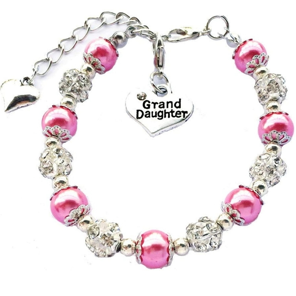 2 piece Granddaughter charm bracelets